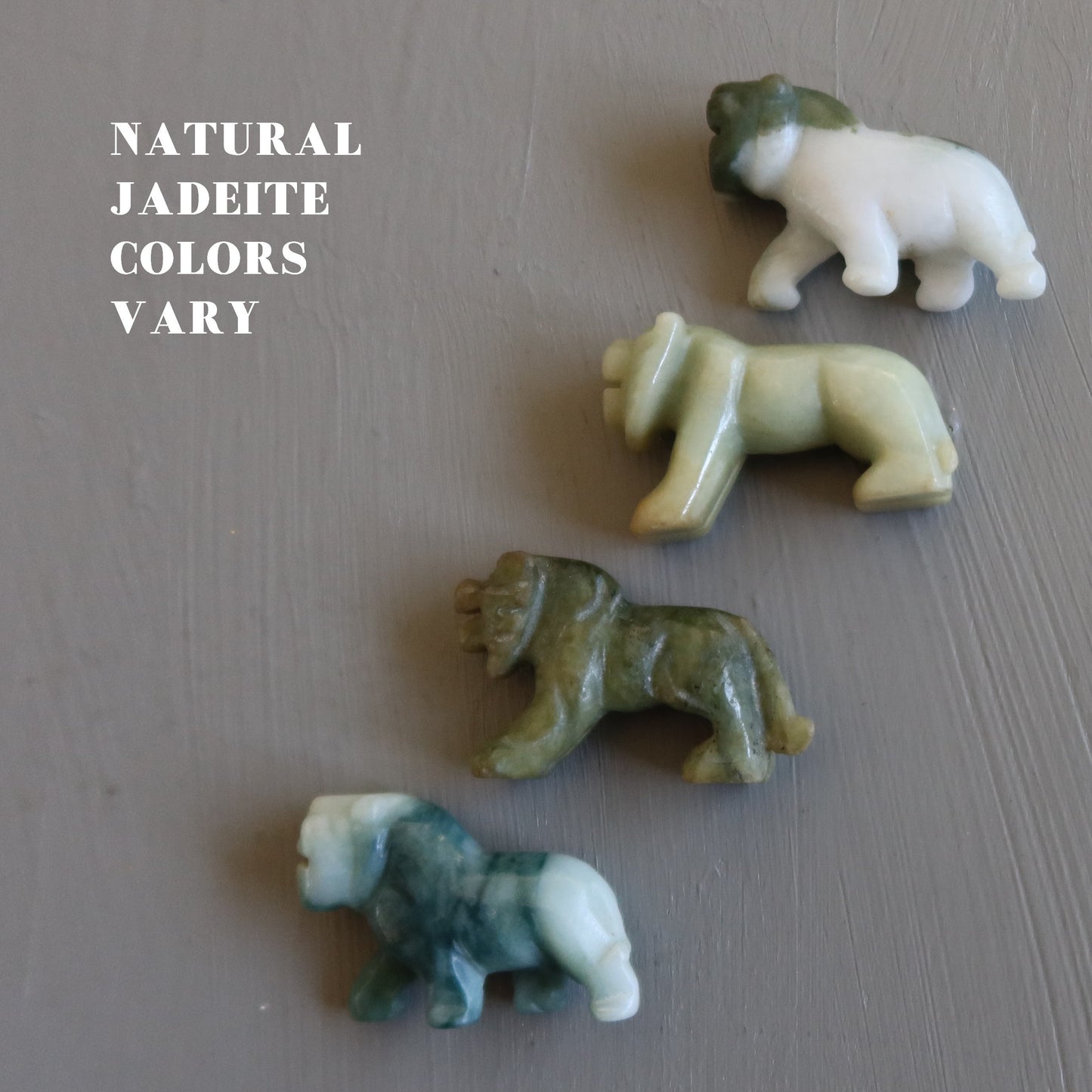 Jade Tiger Animal Green Protection Prosperity