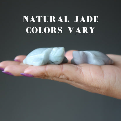 Jade Turtle Burmese Green Jadeite Peaceful Life