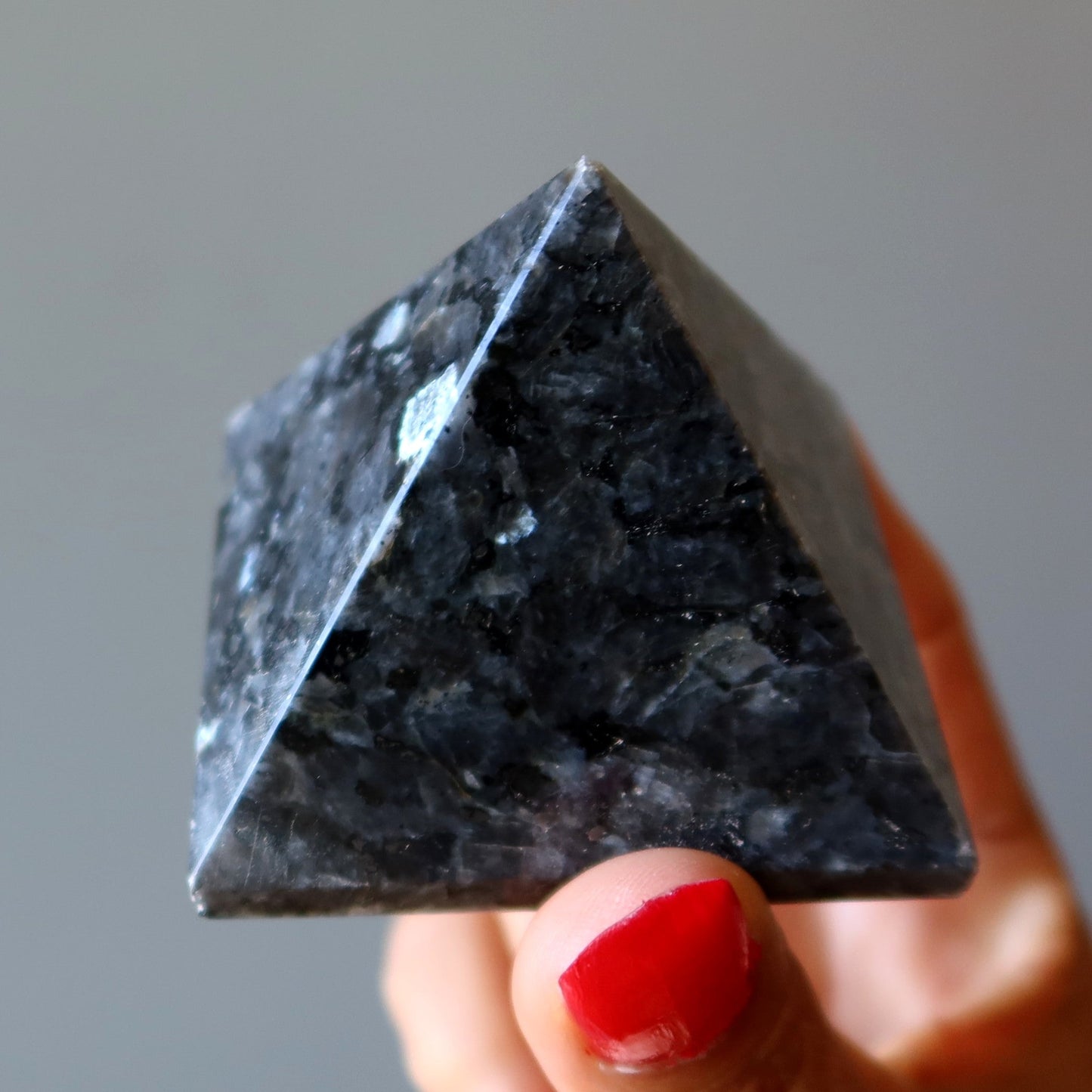 Larvikite Pyramid Mystery of Universe Stone