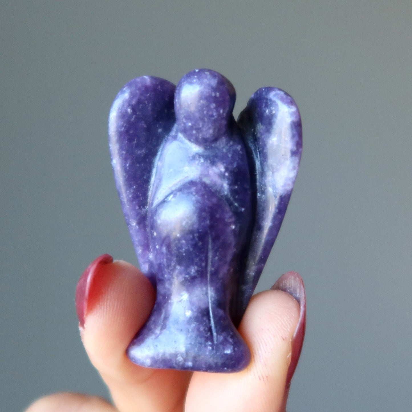 Lepidolite Angel of Music Purple Spiritual Crystal