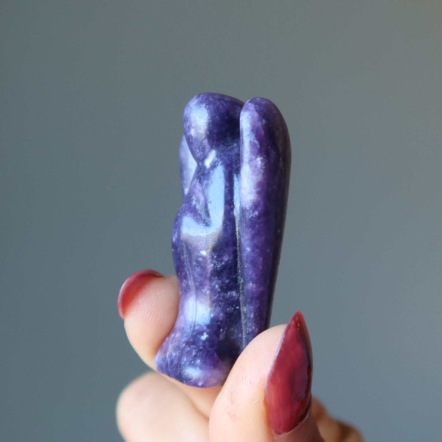 Lepidolite Angel of Music Purple Spiritual Crystal