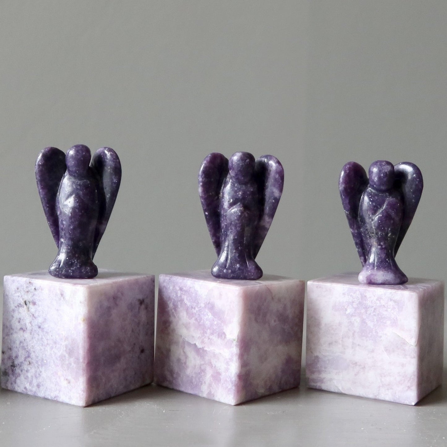 Lepidolite Angel of Music Purple Spiritual Crystal