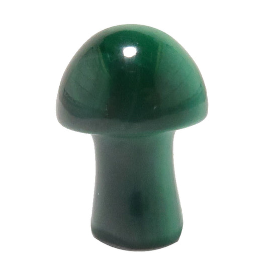 Malachite Mushroom Magic Rich Green Forest Crystal