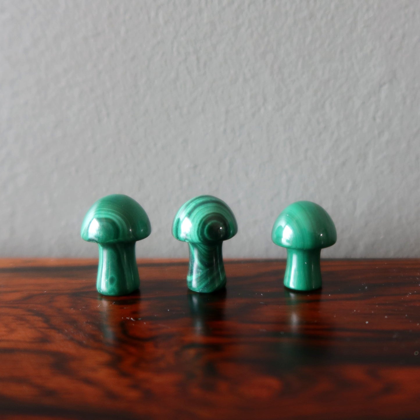 Malachite Mushroom Magic Rich Green Forest Crystal