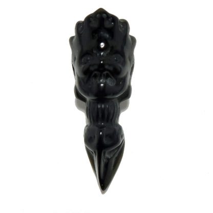 Black Obsidian Dagger Wand Sacrificial Ritual