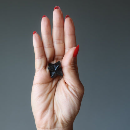 Gold Sheen Obsidian Merkaba Astral Travel in Style Sacred Stone