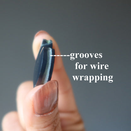 Spiderweb Obsidian Heart Grid Crystal Love Catcher