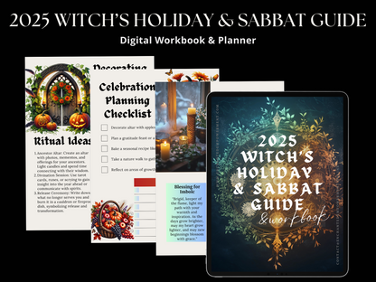 2025 Witch's Holiday & Sabbat Guide w/FREE Digital Download