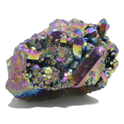 Aura Quartz Cluster Titanium Rainbow Soul Crystal