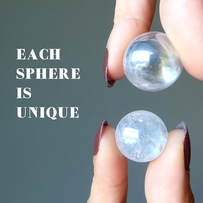 Aura Quartz Sphere Magic Rainbow Unicorn Crystal Ball