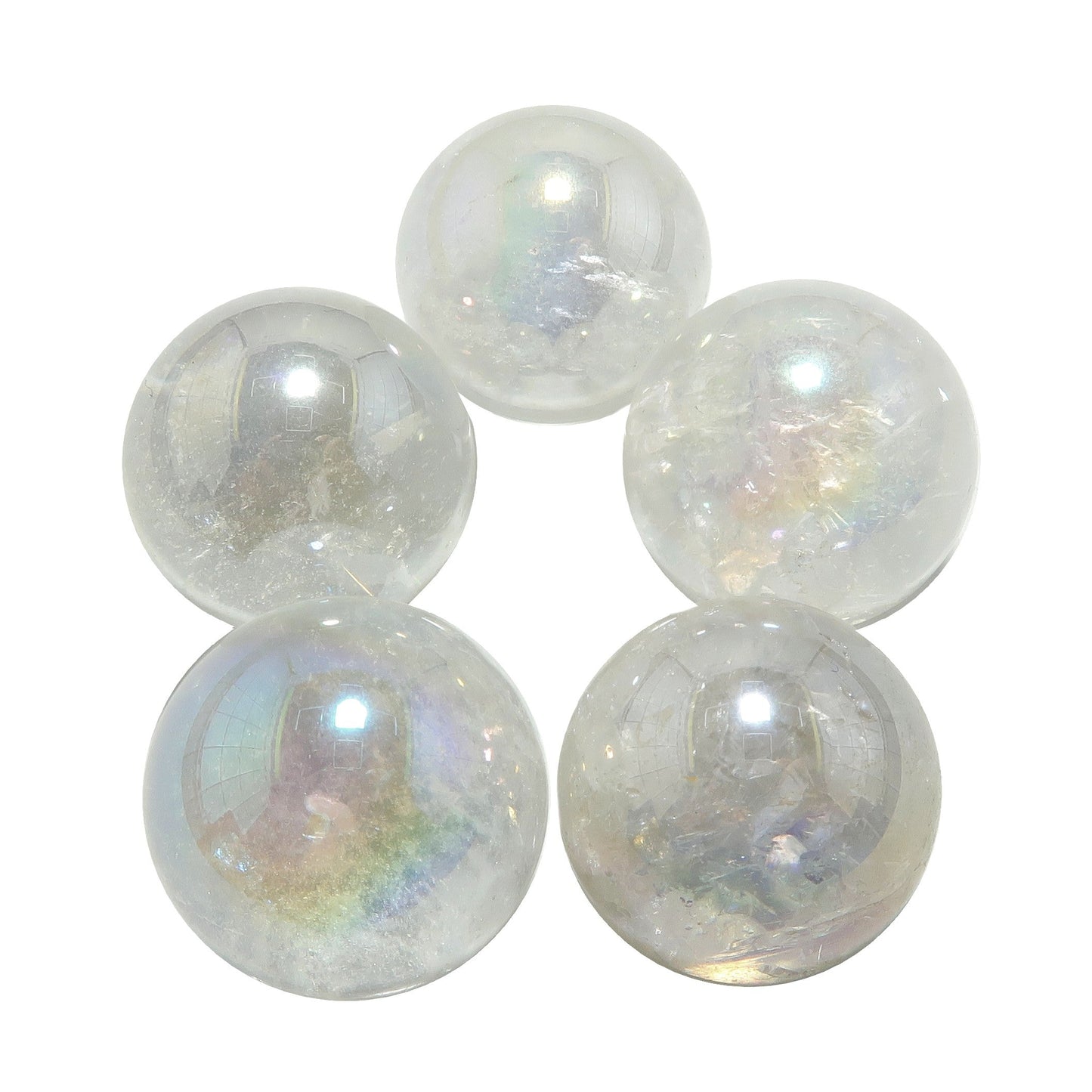 Aura Quartz Sphere Magic Rainbow Unicorn Crystal Ball