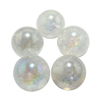 Aura Quartz Sphere Magic Rainbow Unicorn Crystal Ball