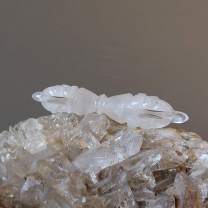 Cloud Quartz Dorje Wand Buddhist Action Wisdom Crystal