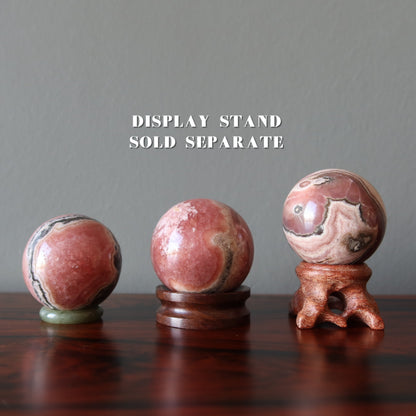 Rhodochrosite Sphere Precious Soulmate Crystal Ball