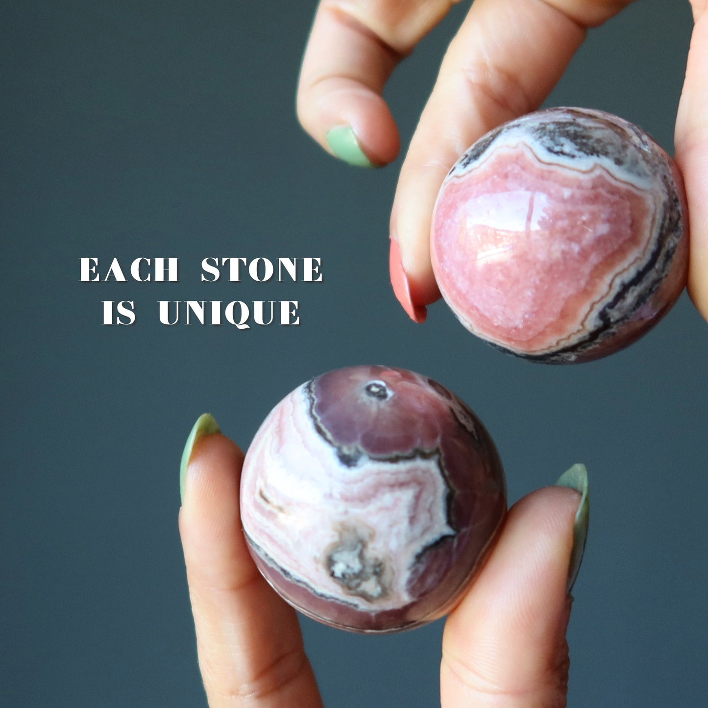 Rhodochrosite Sphere Precious Soulmate Crystal Ball