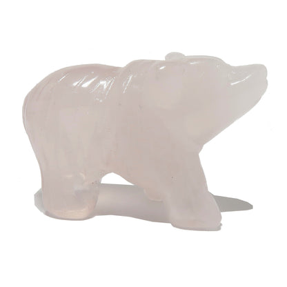 Rose Quartz Bear Pink Grizzly Girl Empowerment