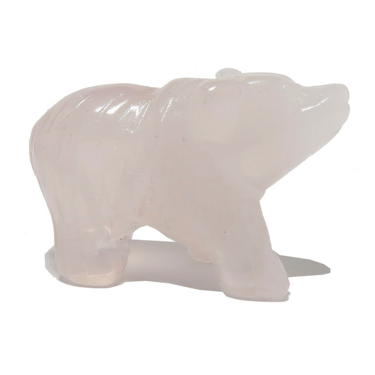 Rose Quartz Bear Pink Grizzly Girl Empowerment