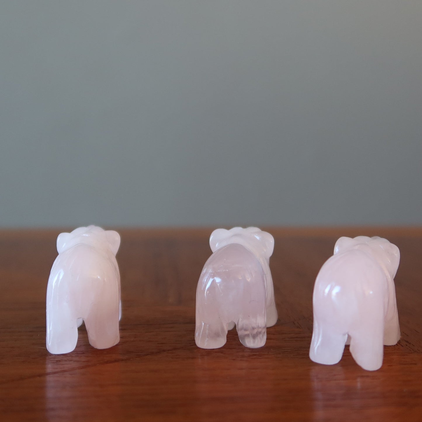 Rose Quartz Bear Pink Grizzly Girl Empowerment