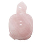 Rose Quartz Turtle Live Laugh Love Pink Crystal