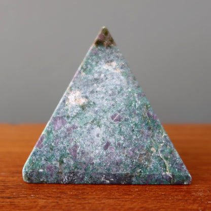 Ruby Fuchsite Pyramid Step Up Love Crystal
