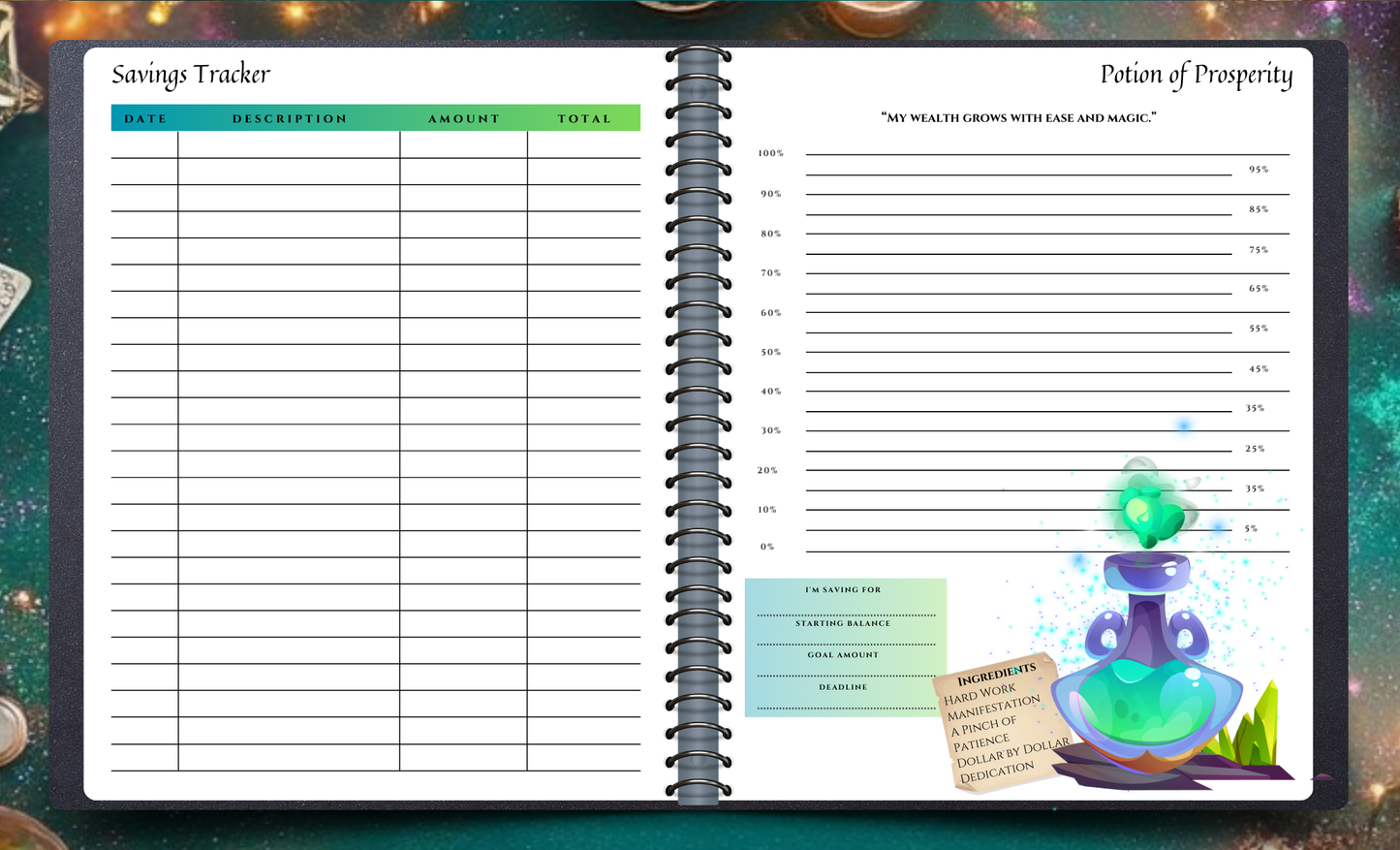 💸 Manifesting Abundance: Money Planner Companion 💸