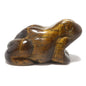 Tigers Eye Frog Bounce to Brilliance Animal Figurine