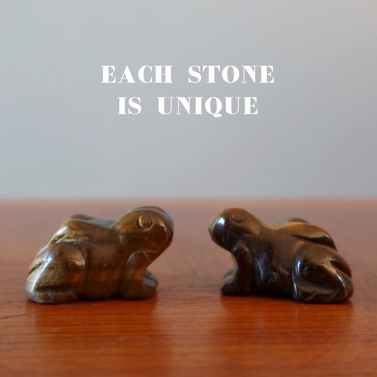 Tigers Eye Frog Bounce to Brilliance Animal Figurine