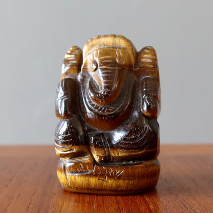 Tigers Eye Ganesh Hindu Elephant Business Success