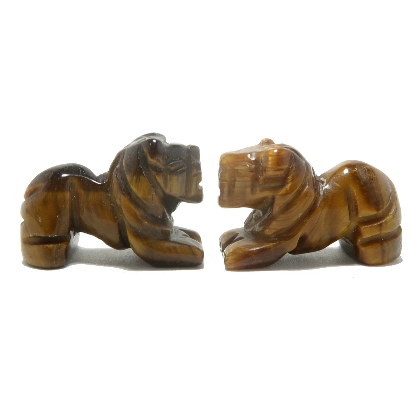 Tigers Eye Lion 1" Miniature Animal Your Royal Majesty