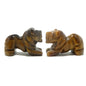 Tigers Eye Lion 1" Miniature Animal Your Royal Majesty