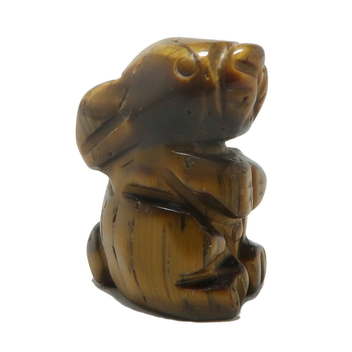 Tigers Eye Rabbit 1" Miniature Animal Hop to Greatness