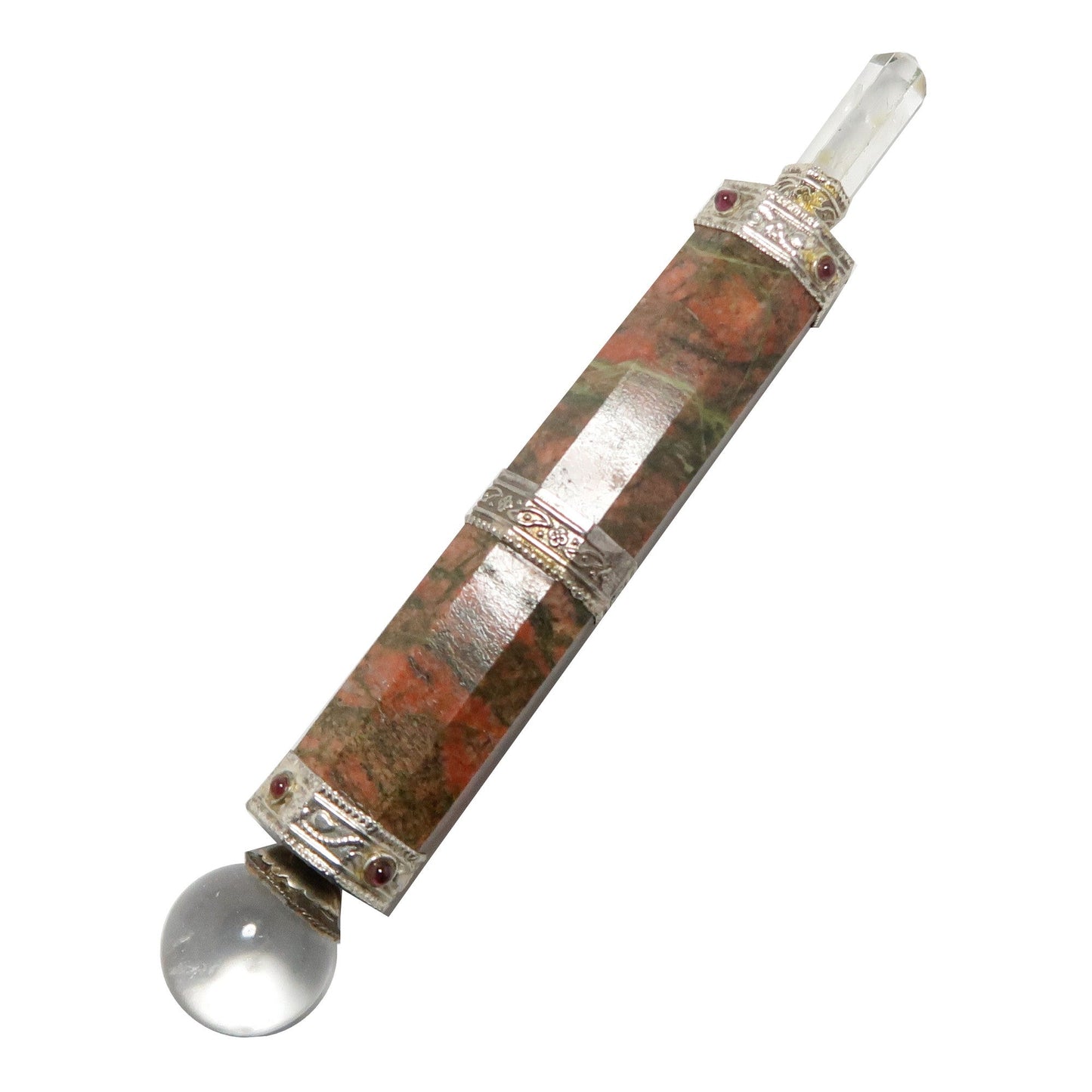 Unakite Aura Wand Crystal Healing Creation Energy